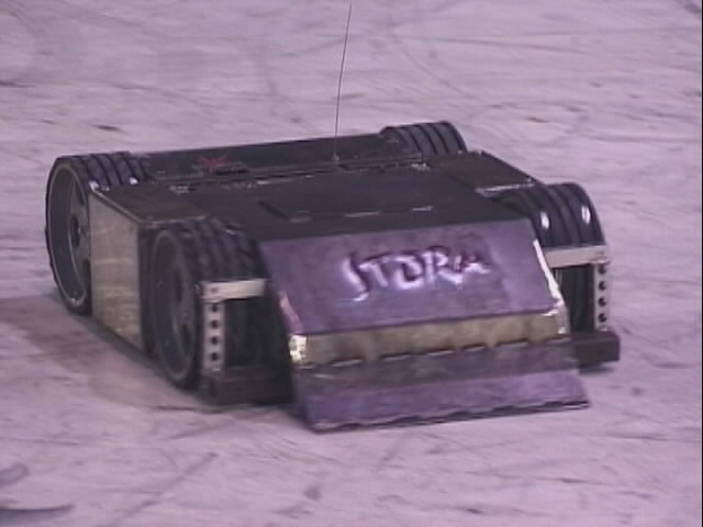 Competitor "Storm" at Debenham Robot Rumble 2002