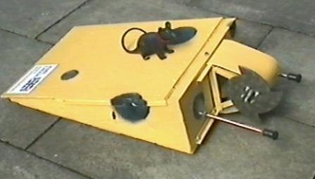 Competitor "Hard Cheese" at Debenham Robot Rumble 2001