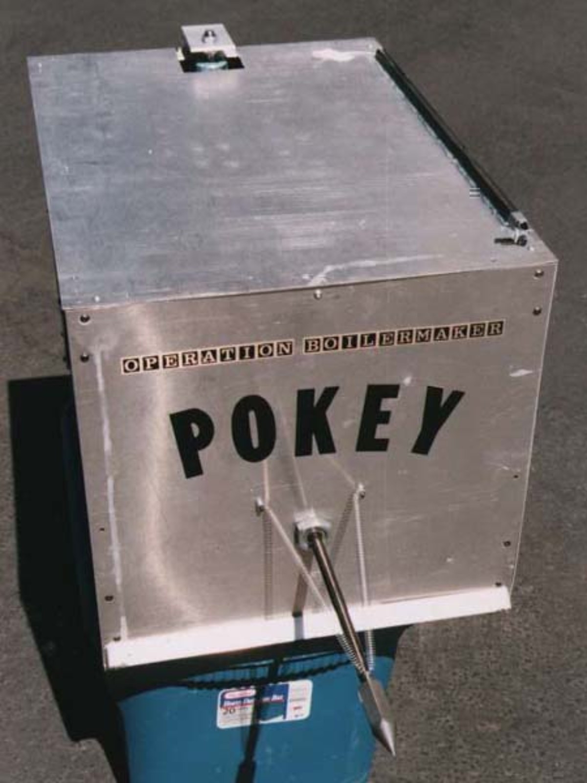 Competitor "Pokey" at Robot Wars 1996