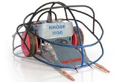 Competitor "Rhode Hog" at BattleBots 3.0