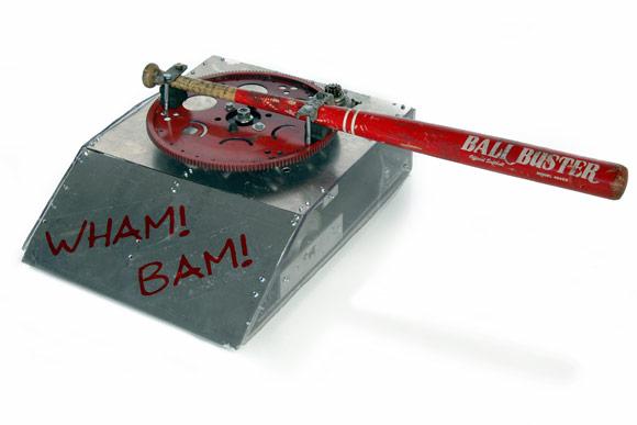 Competitor "Wham! Bam!" at BattleBots 3.0