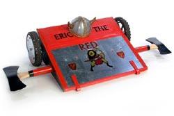 Competitor "Eric the Red" at BattleBots 3.0