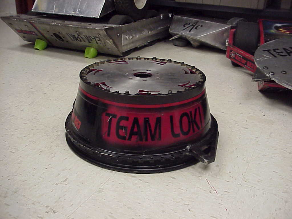 Competitor "Afterburner" at BattleBots 5.0