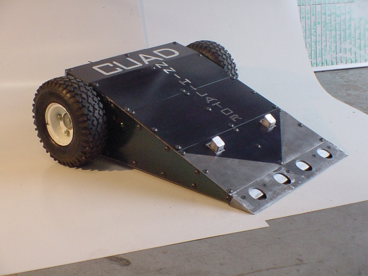 Competitor "CUAD the Annihilator" at North Carolina Robot Street Fight II