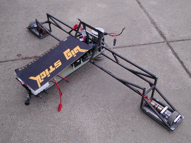 Competitor "Big Stick" at BattleBots 5.0