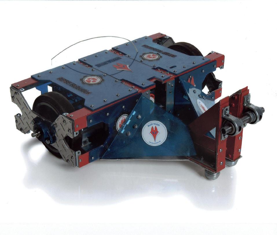 Competitor "Blue Vixen" at BattleBots 5.0