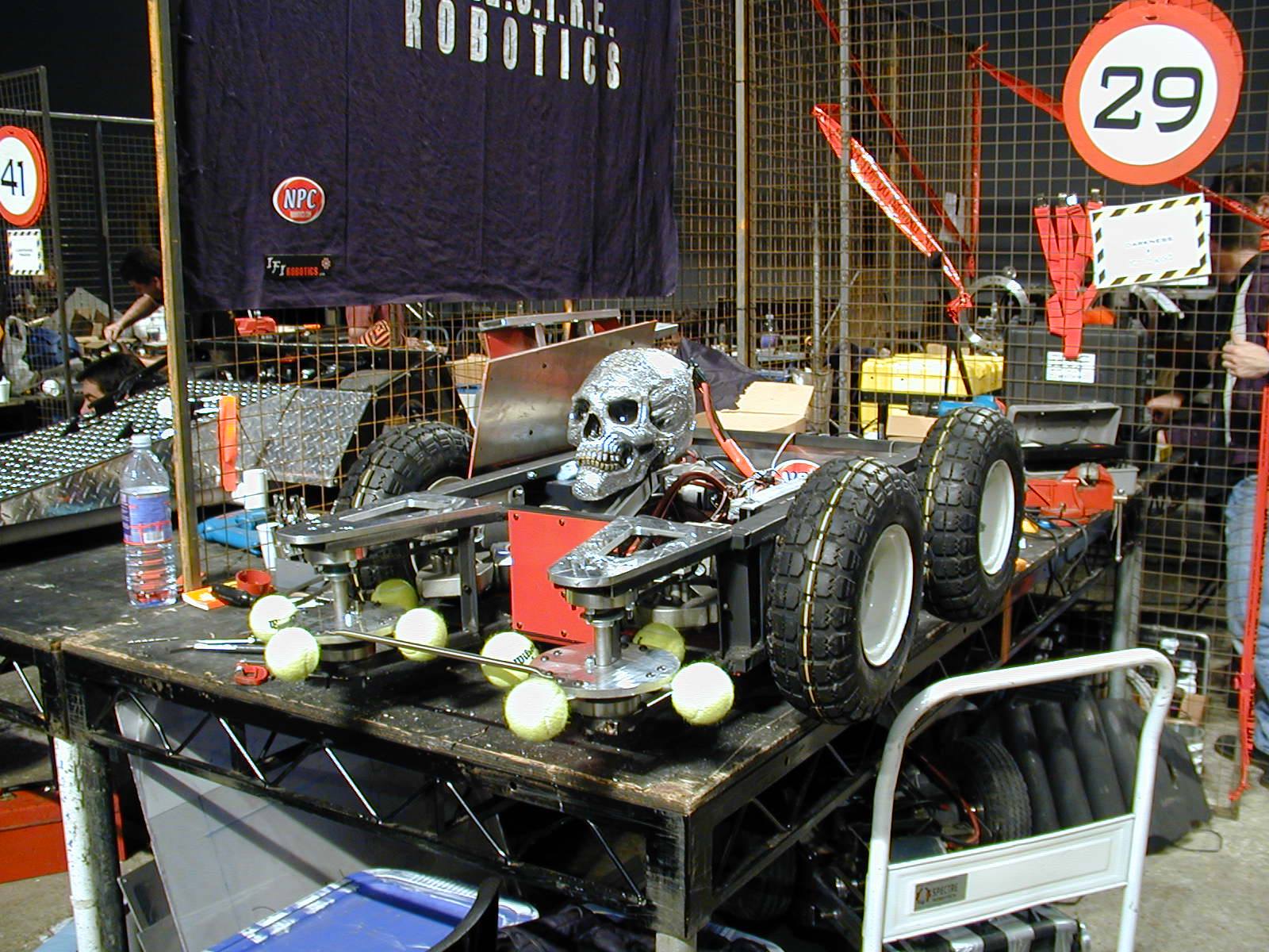 Competitor "Darkness" at Robot Wars: Extreme Warriors Season 2