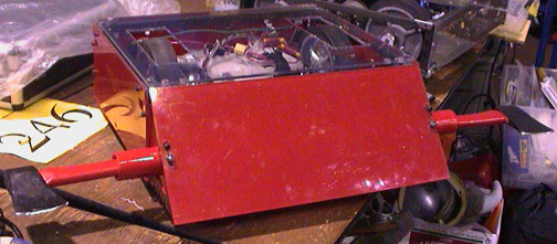 Competitor "Eric the Red" at BattleBots 5.0