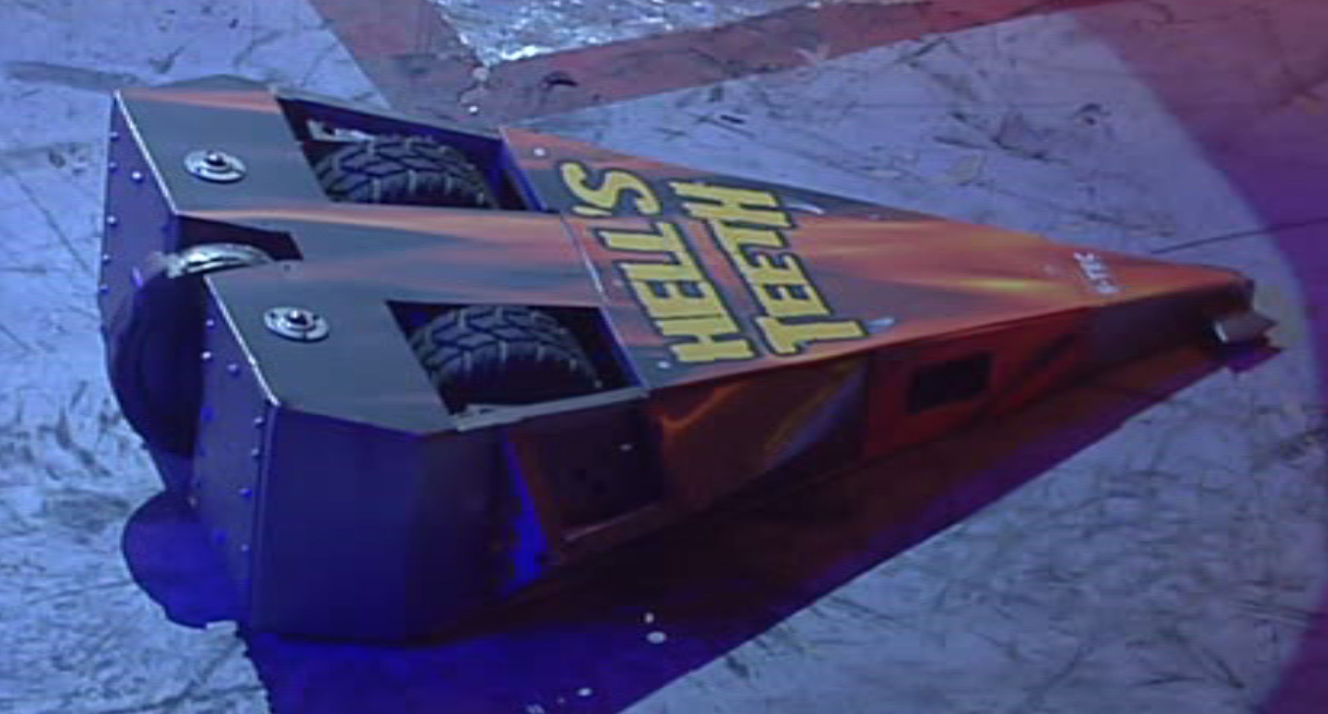 Competitor "Hell's Teeth" at Robot Wars Extreme 2