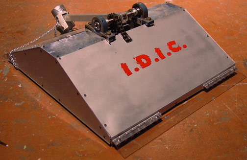 Competitor "I.D.I.C." at BattleBots 5.0