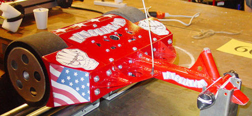 Competitor "Knucklehead" at BattleBots 5.0