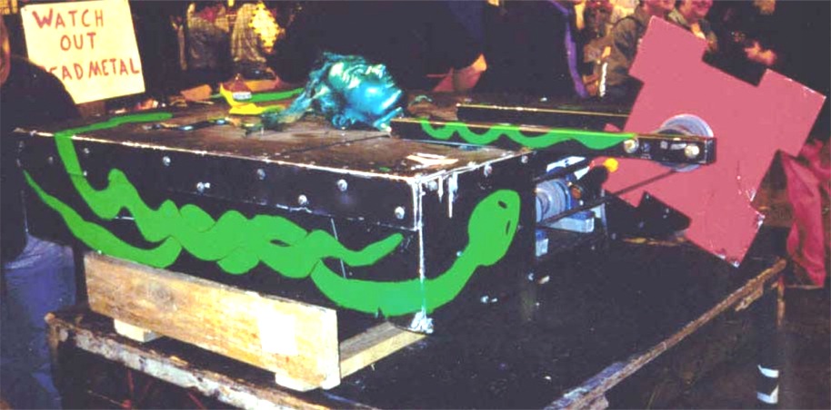 Competitor "Medusa Oblongotta" at Robot Wars: Extreme Warriors Season 2