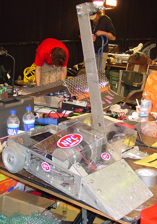 Competitor "Paladin" at BattleBots 5.0