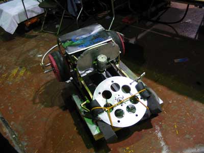 Competitor "Rhode Hog" at BattleBots 5.0