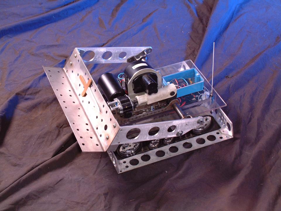 Competitor "Dagger" at North Carolina Robot Street Fight II