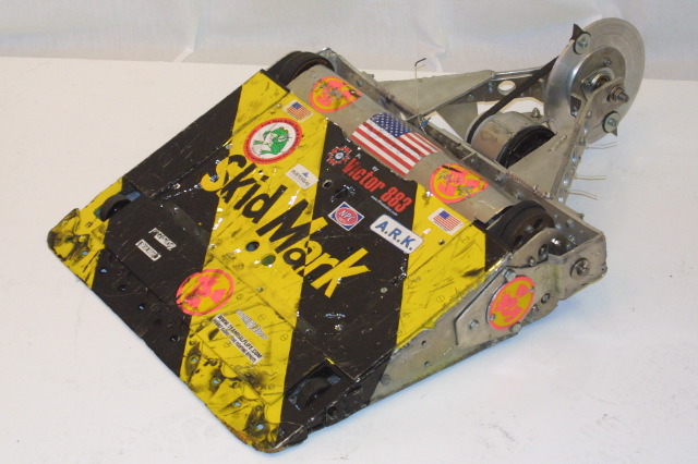 Competitor "Skid Mark" at BattleBots 5.0