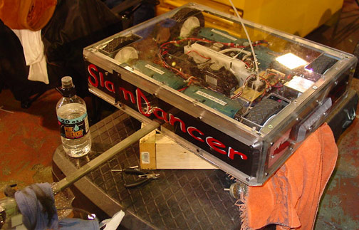 Competitor "SlamDancer" at BattleBots 5.0