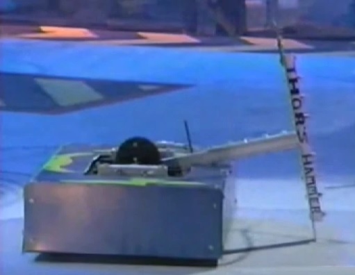 Competitor "Thor's Hammer" at Robot Wars: Extreme Warriors Season 2