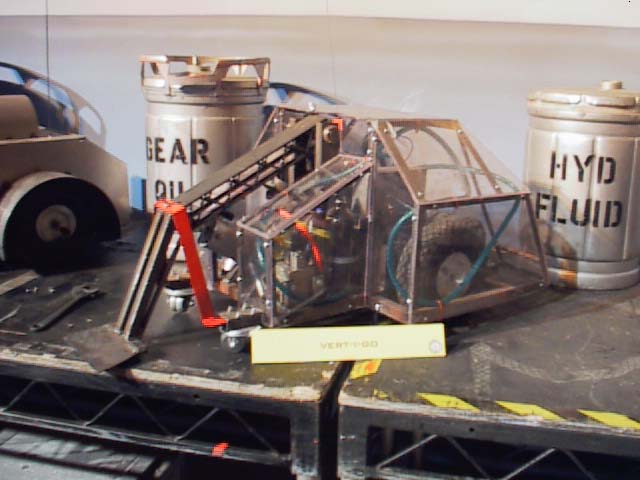 Competitor "Vert-I-Go" at Nickelodeon Robot Wars