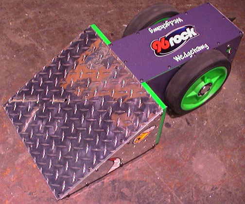 Competitor "Wedgehawg" at BattleBots 5.0