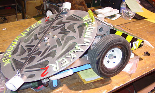 Competitor "Widowmaker 2" at BattleBots 5.0