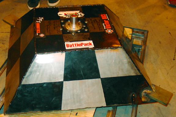 Competitor "Checkmate" at BattleBots IQ 2005