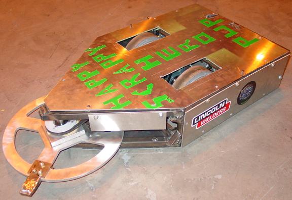 Competitor "Happy Scrappy Hero Pup" at BattleBots IQ