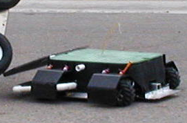 Competitor "Irrigator" at Robojoust II