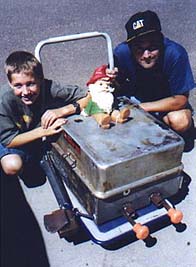 Competitor "Gnome" at MechWars @ The Minnesota State Fair 2001