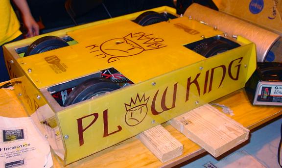 Competitor "Plow King" at BattleBots IQ