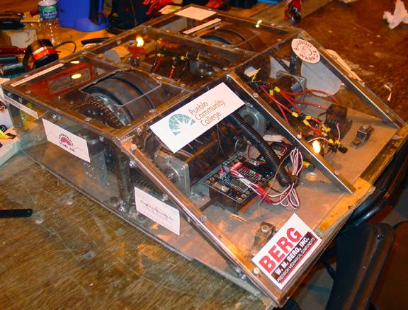 Competitor "Trojan Warrior" at BattleBots IQ