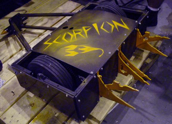 Competitor "Scorpion" at BattleBots IQ