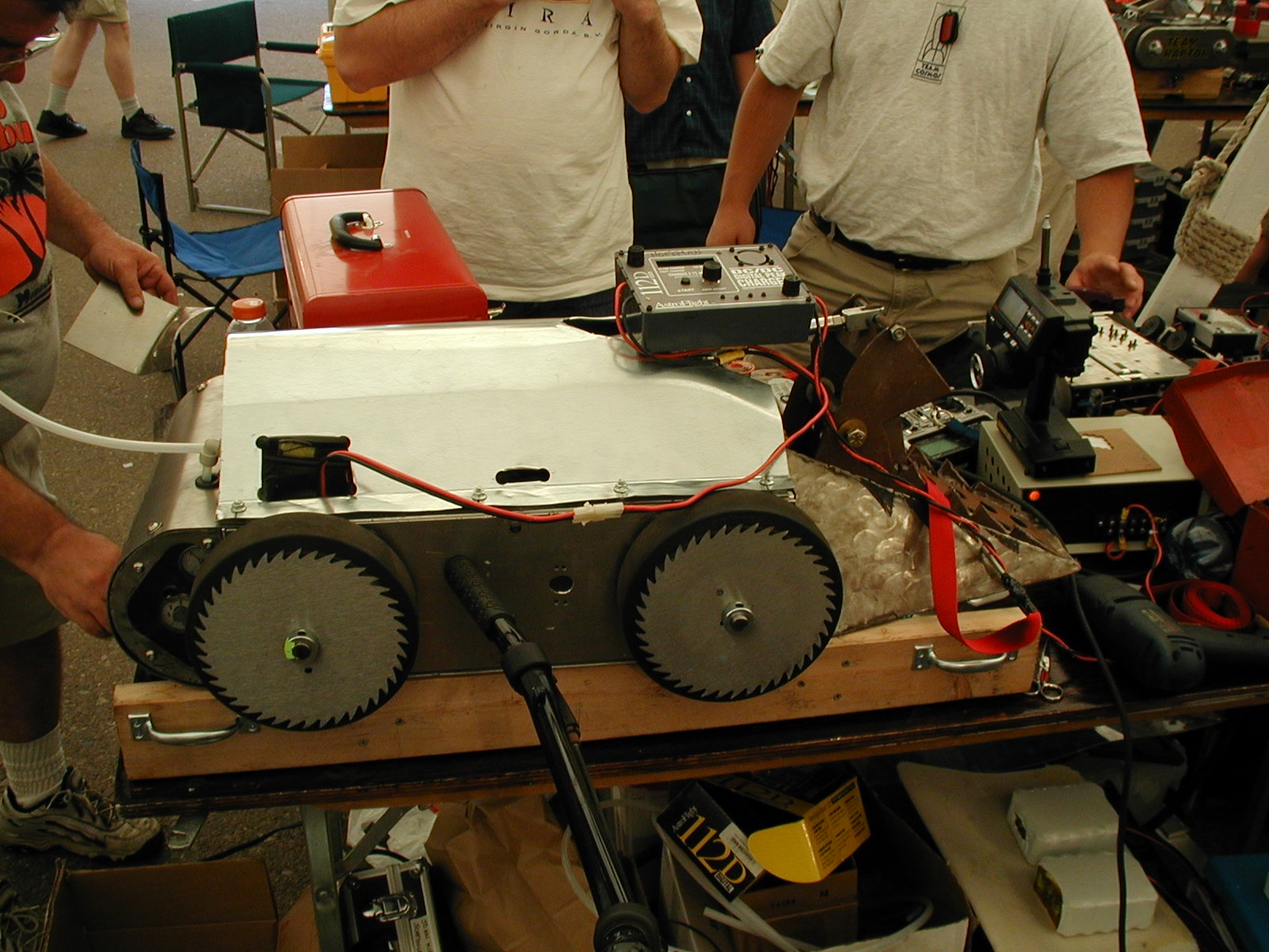 Competitor "Snapper" at RoboJoust IV, Las Vegas Street Fight IV