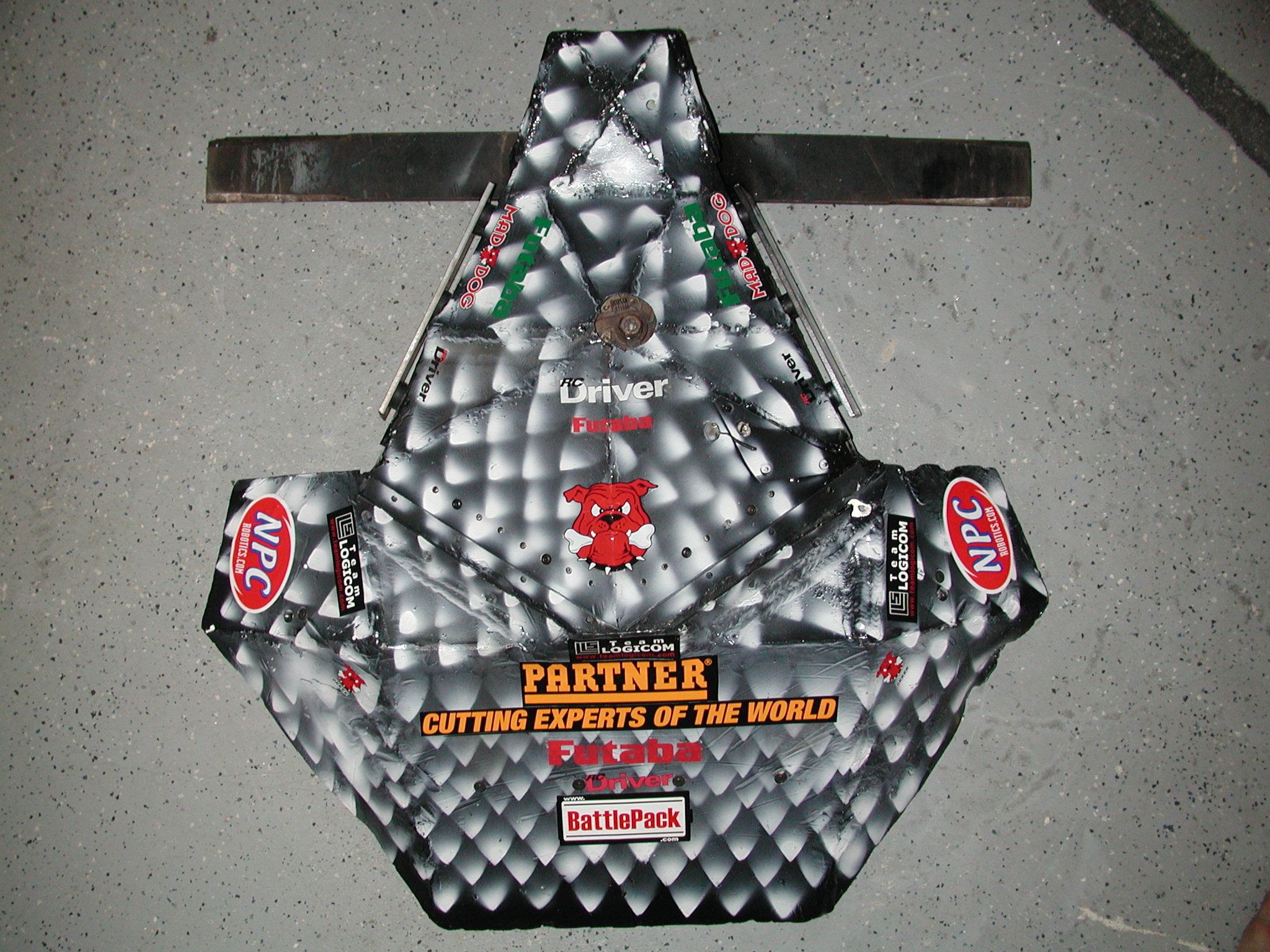 Competitor "Mad Dog" at Robot Assault 2003