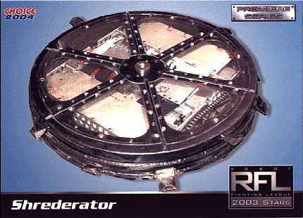 Competitor "Shrederator" at Robot Assault 2003