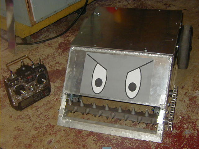 Competitor "Angry Barracuda" at BattleBots 5.0