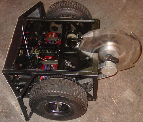 Competitor "Ankle Biter" at BattleBots 5.0