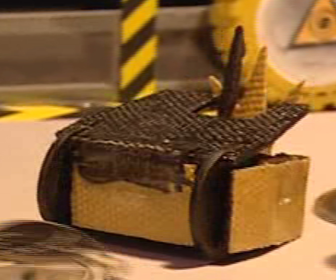 Competitor "Anty Geddon" at Robot Wars Extreme 2