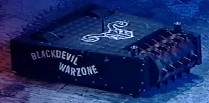 Competitor "Blackdevil Warzone" at Dutch Robot Wars Series 2