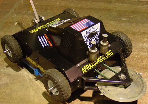 Competitor "Black Dawn" at BattleBots 5.0