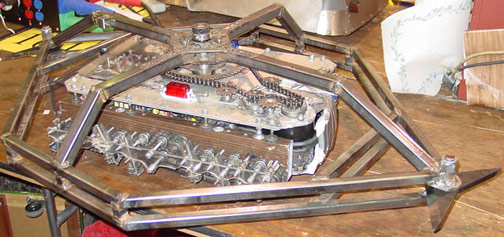 Competitor "Centipede" at Mechwars IV