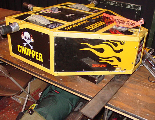 Competitor "Chopper" at BattleBots 5.0