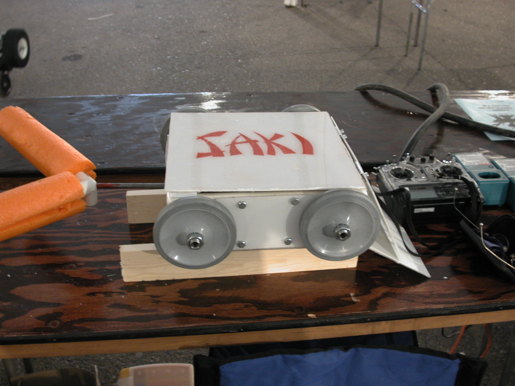 Competitor "Saki" at BotBash 2002