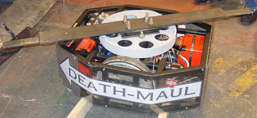 Competitor "Death-Maul" at BattleBots 5.0