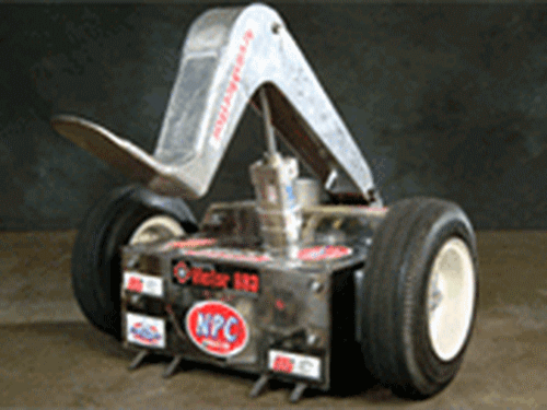 Competitor "Defenestrator" at BattleBots IQ 2003