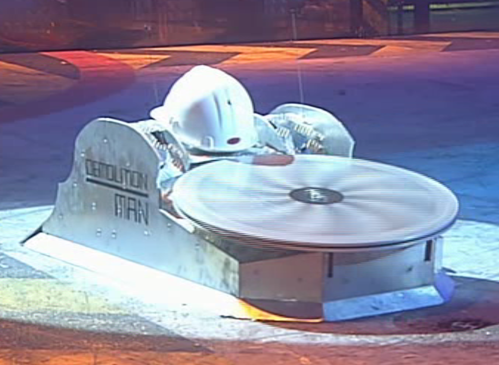 Competitor "Demolition Man" at Robot Wars: The Seventh Wars