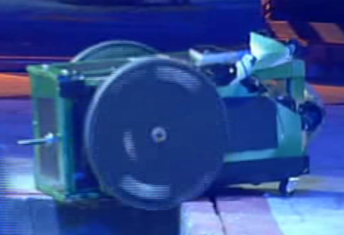 Competitor "Eddy Evolution" at Robot Wars Extreme 2