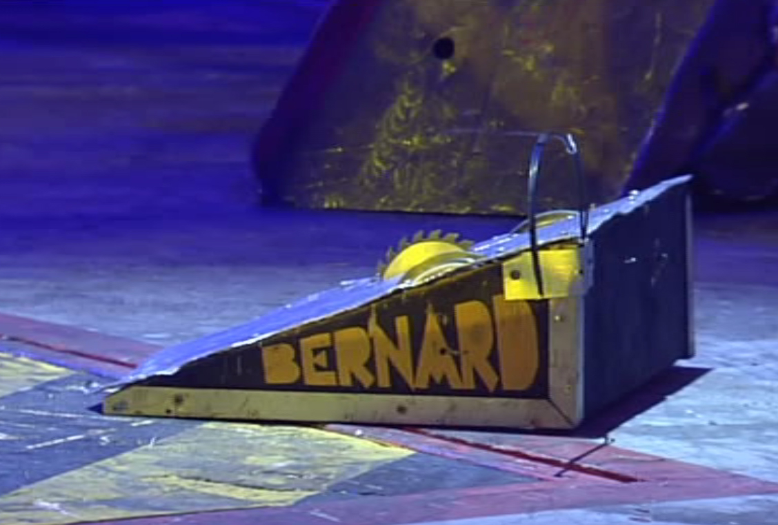 Competitor "Bernard" at Robot Wars Extreme 2