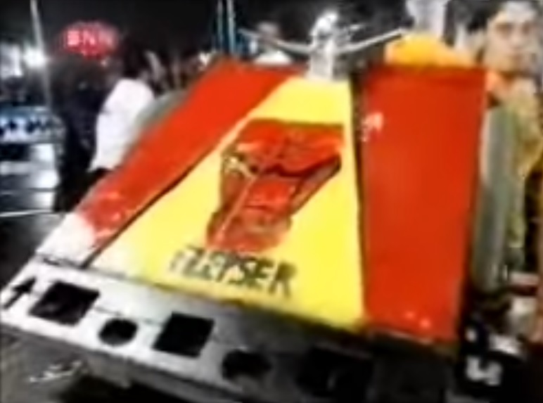 Competitor "Flepser" at Dutch Robot Wars Series 2