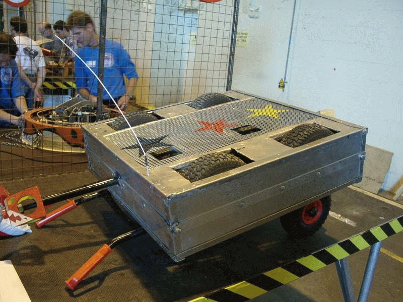 Competitor "German Hammer" at Dutch Robot Games Belgium